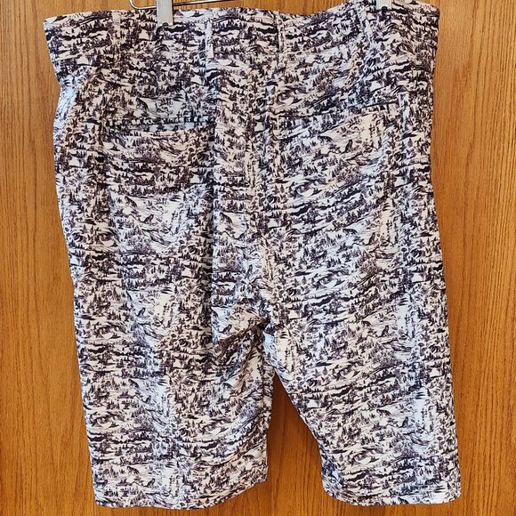 GREYSON Peaks & Parks Shorts Golf Arctic Wolf Print - Picture 5 of 8